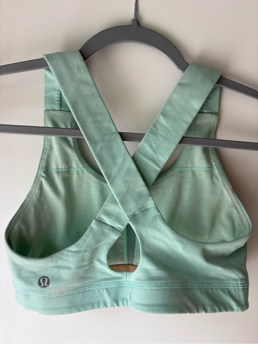 lululemon athletica Mint Cross-Strap Sports Bra